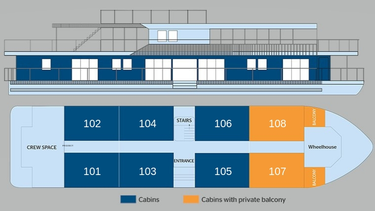 Main Deck illustration