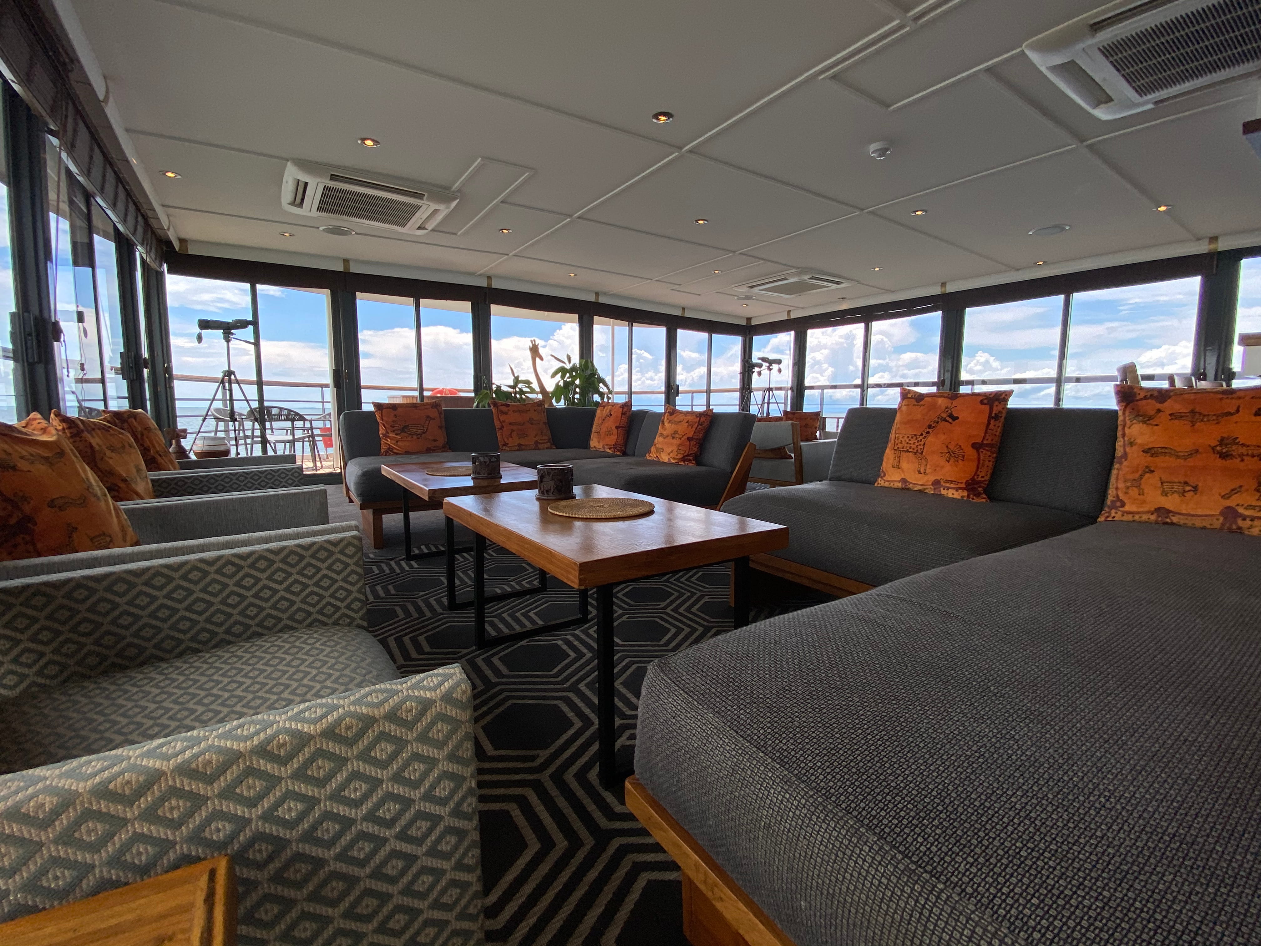 Lounge bar interior