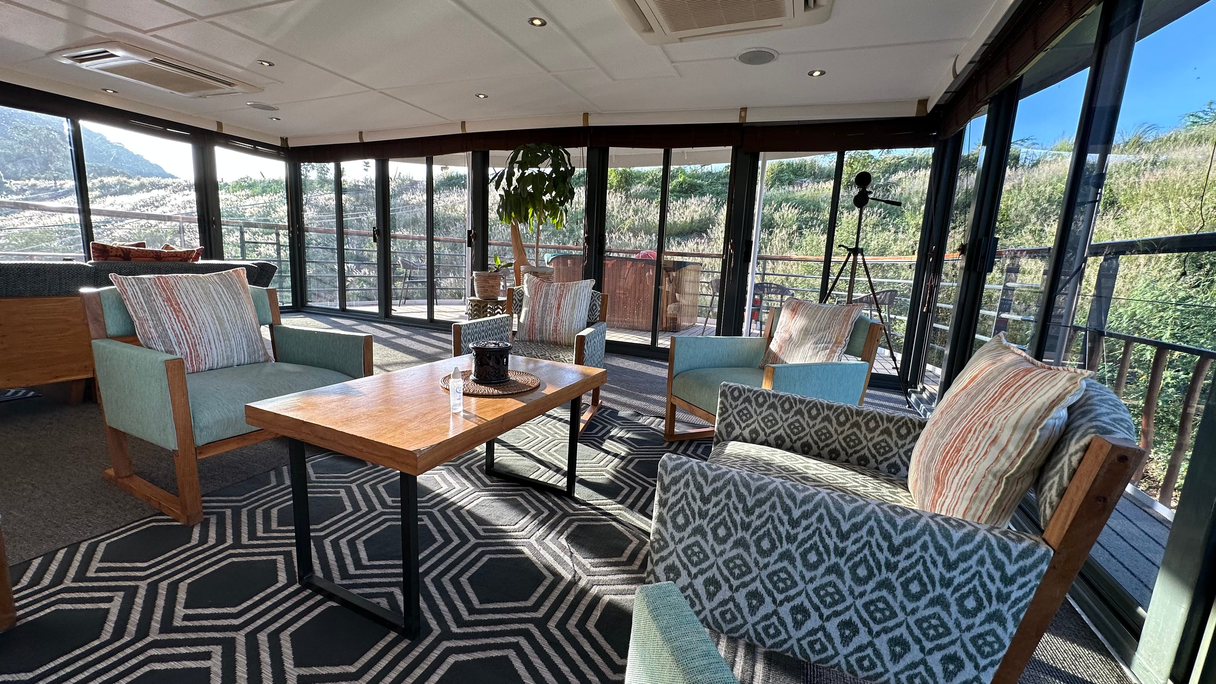 Bar with views