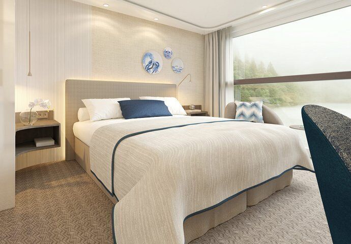 Stateroom with Ocean View (Upper)